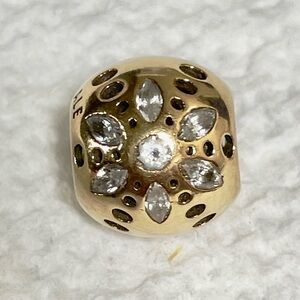Pandora Solid 14k Gold Starlight Charm 585 Ale